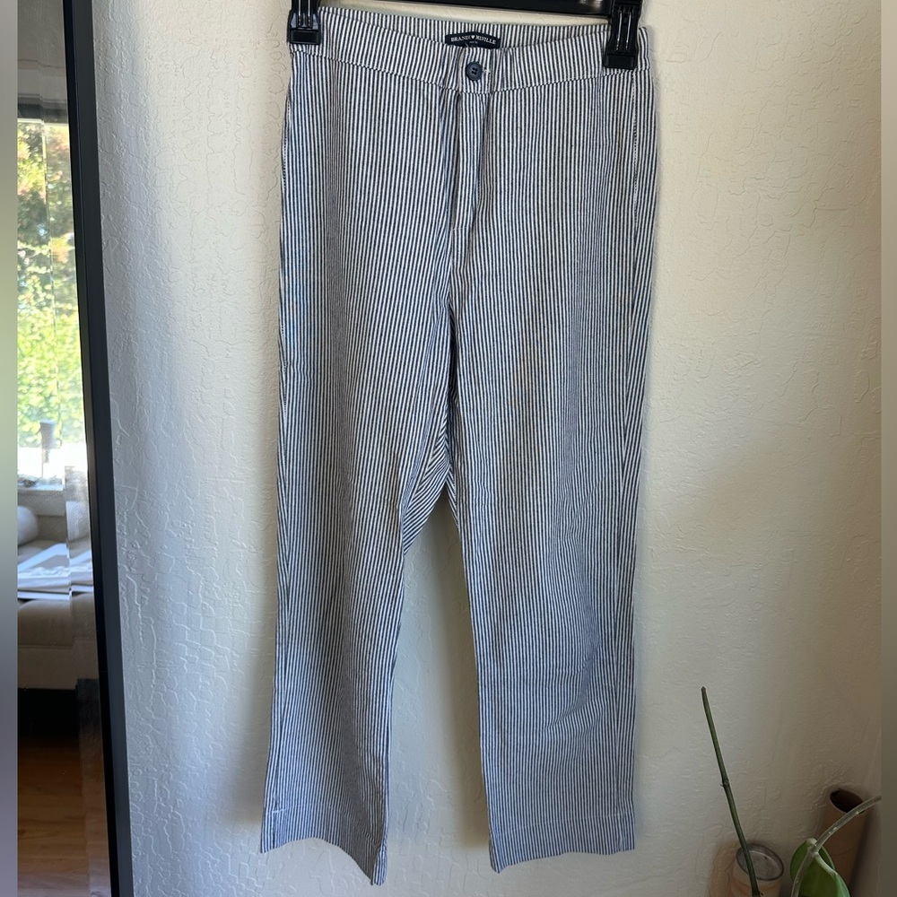 Brandy Melville blue striped pants